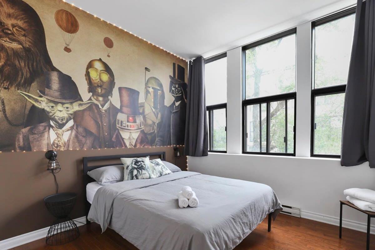 M11 The Star Wars Suite 3Br Downtown Montréal Exterior foto